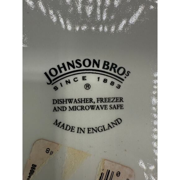 Johnson Bros Friendly Village Multicolor Transferware Lidded Canister - Picture 8 of 8